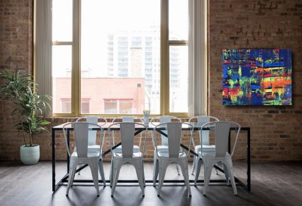buy abstract large painting dining room Nr1162